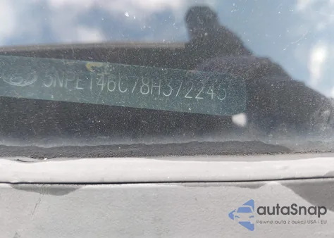 2008 Hyundai Sonata Gls from USA, damaged, VIN 5NPET46C78H372245